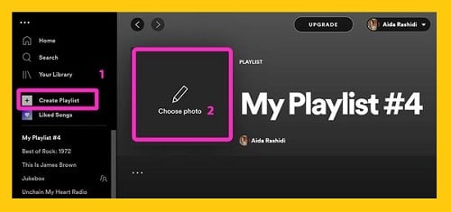 change-set-Spotify-playlist-picture-desktop-app - Spotify playlist picture - How to Spotify