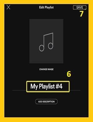 change Spotify playlist name android app - Spotify playlist picture - How to Spotify
