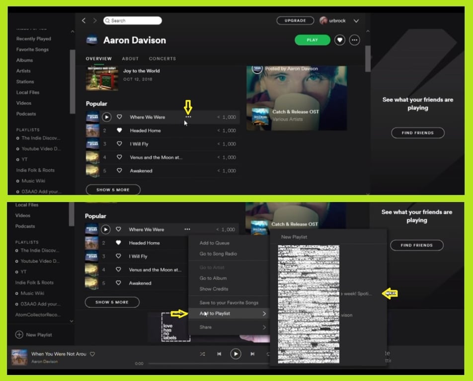 choose your desired playlist Spotify  - Spotify Playlists - How to Spotify