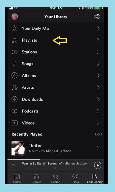 library -playlist Spotify  - Spotify Playlists - How to Spotify