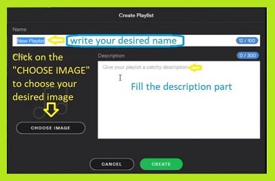 assign playlist desktop Spotify name  - Spotify Playlists - How to Spotify