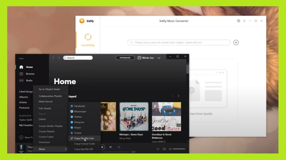 Spotify & sidify  