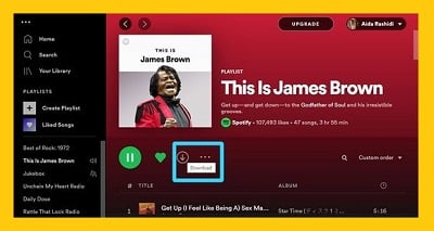 desktop app Spotify - downloading music on Spotify - how to Spotify