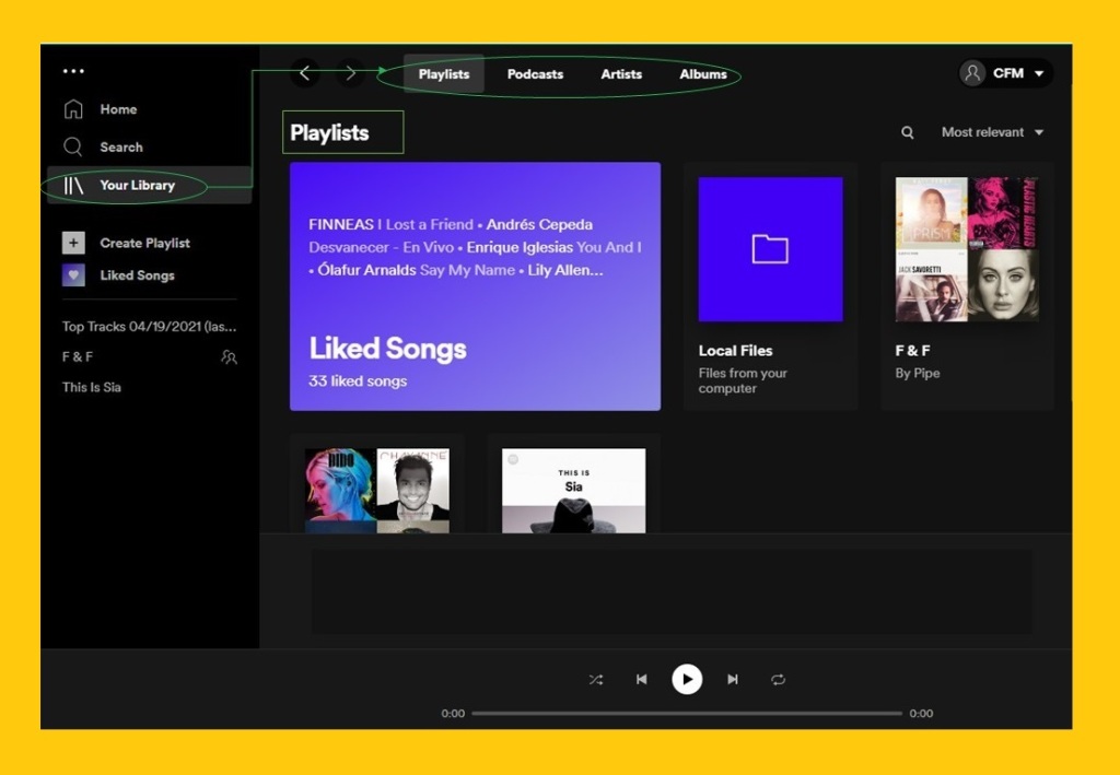 playlist Spotify  