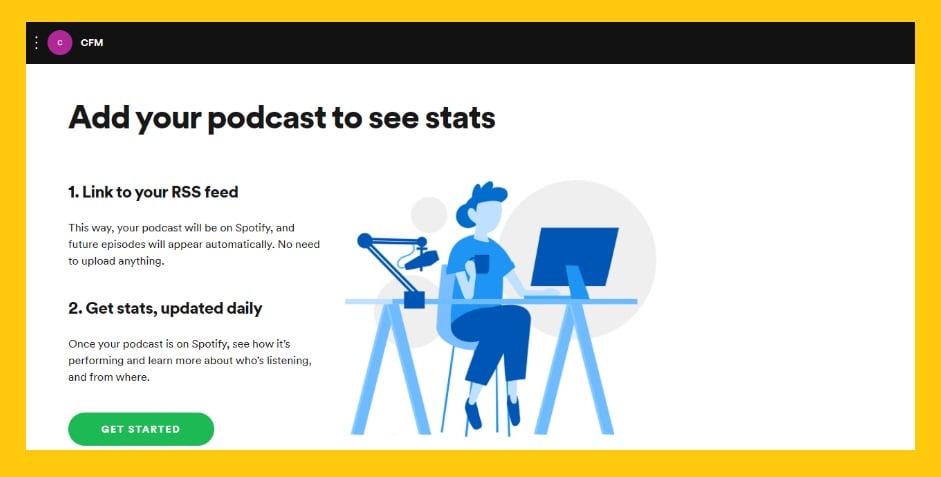 add your podcast to see stats on Spotify  - Spotify podcast - How to Spotify
