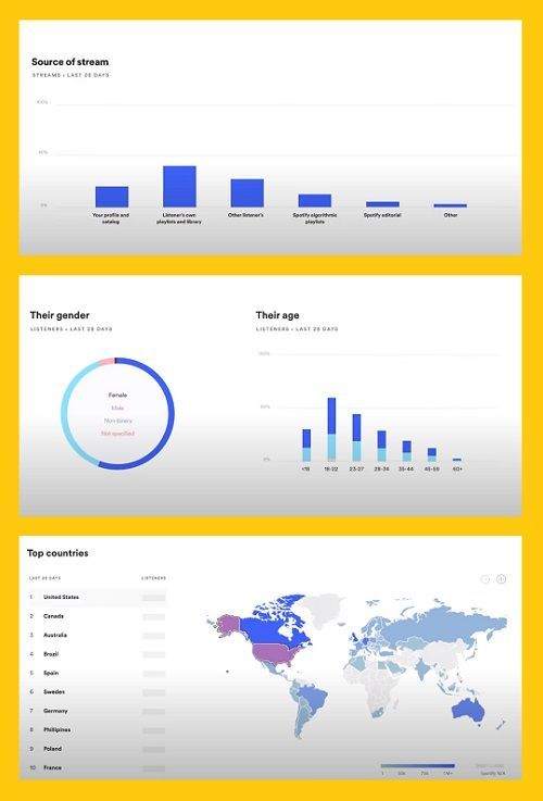 Spotify artist stats audience  - Becoming a Successful Spotify Artist Made Simple -  How to Spotify