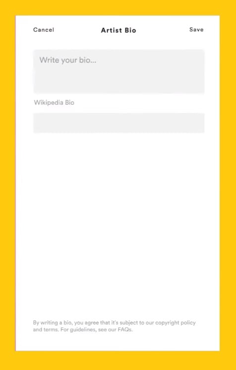 write your desired bio on Spotify artist - Becoming a Successful Spotify Artist Made Simple -  How to Spotify