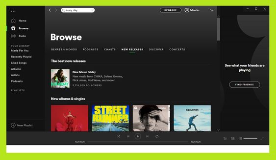Spotify artist browse- working with Spotify - How to Spotify