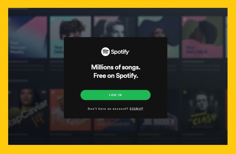 login Spotify PC version - log in Spotify- how to Spotify