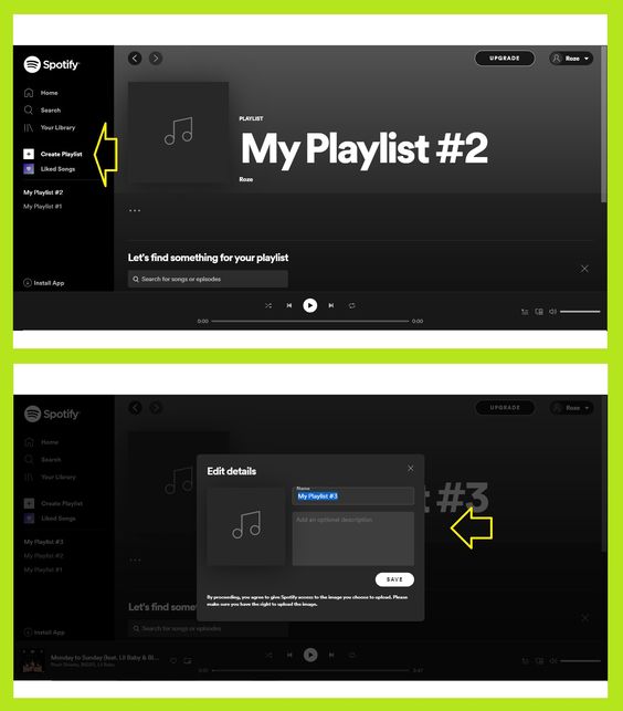 edit Spotify playlist- working with Spotify - How to Spotify
