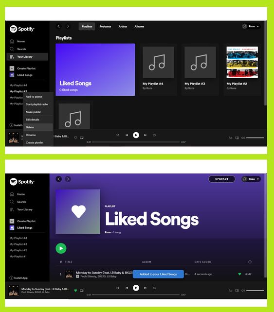 delete Spotify playlist- working with Spotify - How to Spotify