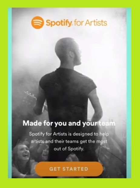 Spotify for artist- working with Spotify - How to Spotify