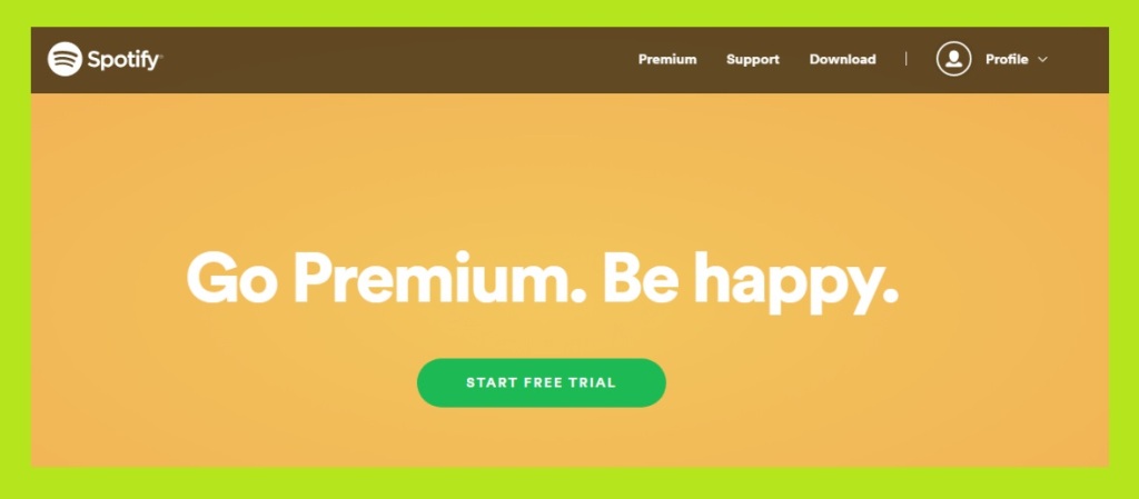 premium Spotify account 